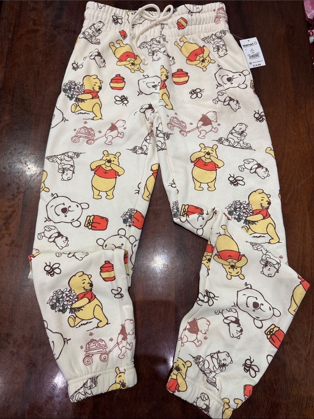 Winnie the Pooh Cream & Yellow Lounge Pants